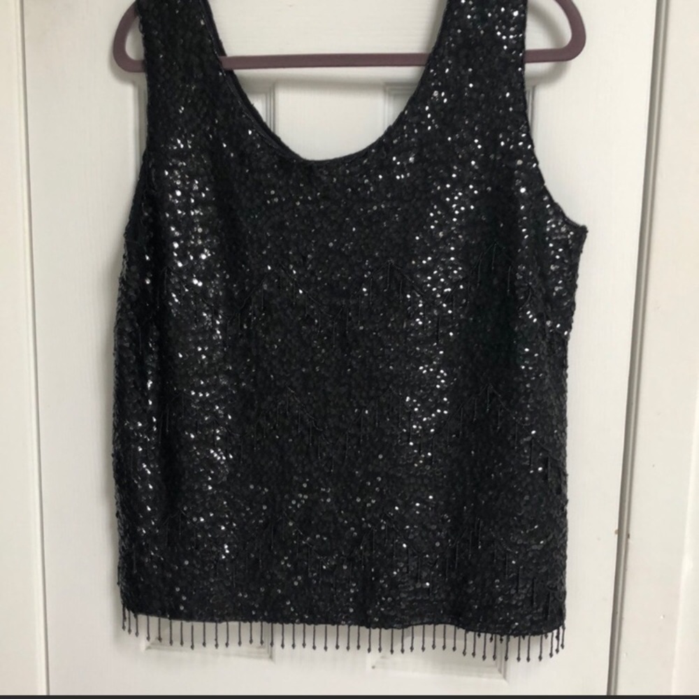 Princess Cruise NWT Sequin/beaded Tank Sz EU44